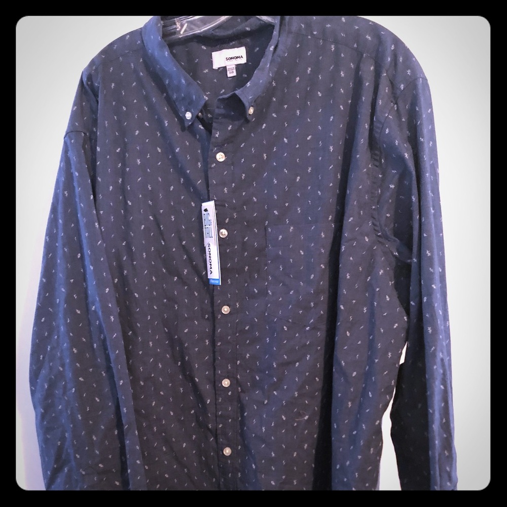 3XB blue Sonoma dress shirt